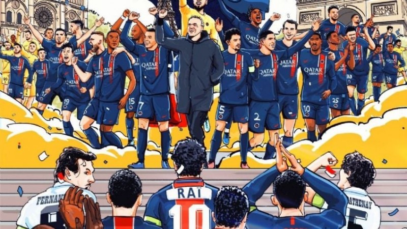 Parece que para el PSG, Messi no existió